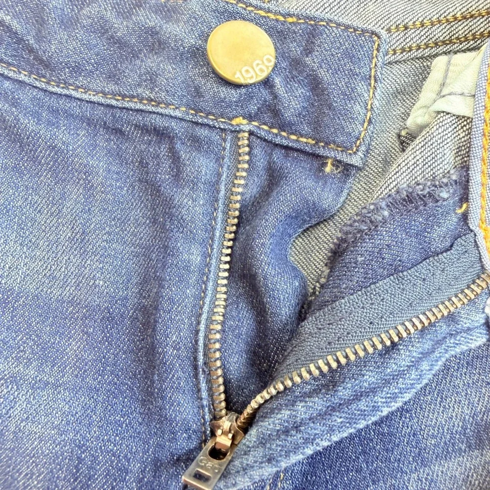 Gap 1969 Sexy Boot Jeans‎ Womens 31/12L Medium Tint Blue Bootcut Stretch Denim